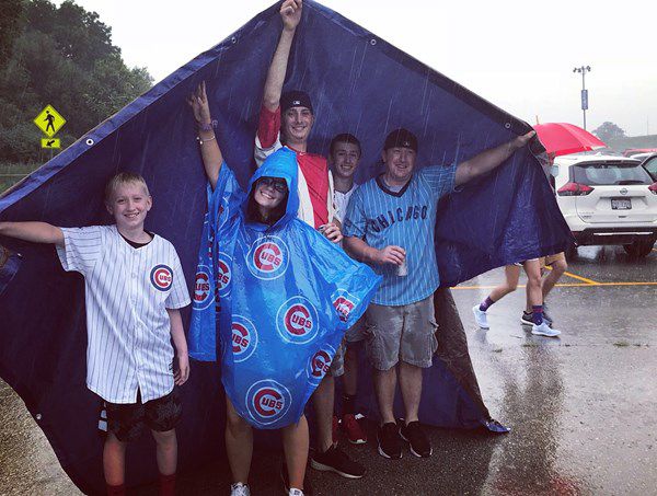 Trying to stay dry